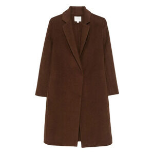 Vince Classic Straight Wool Blend Coat - Size XL - NWT